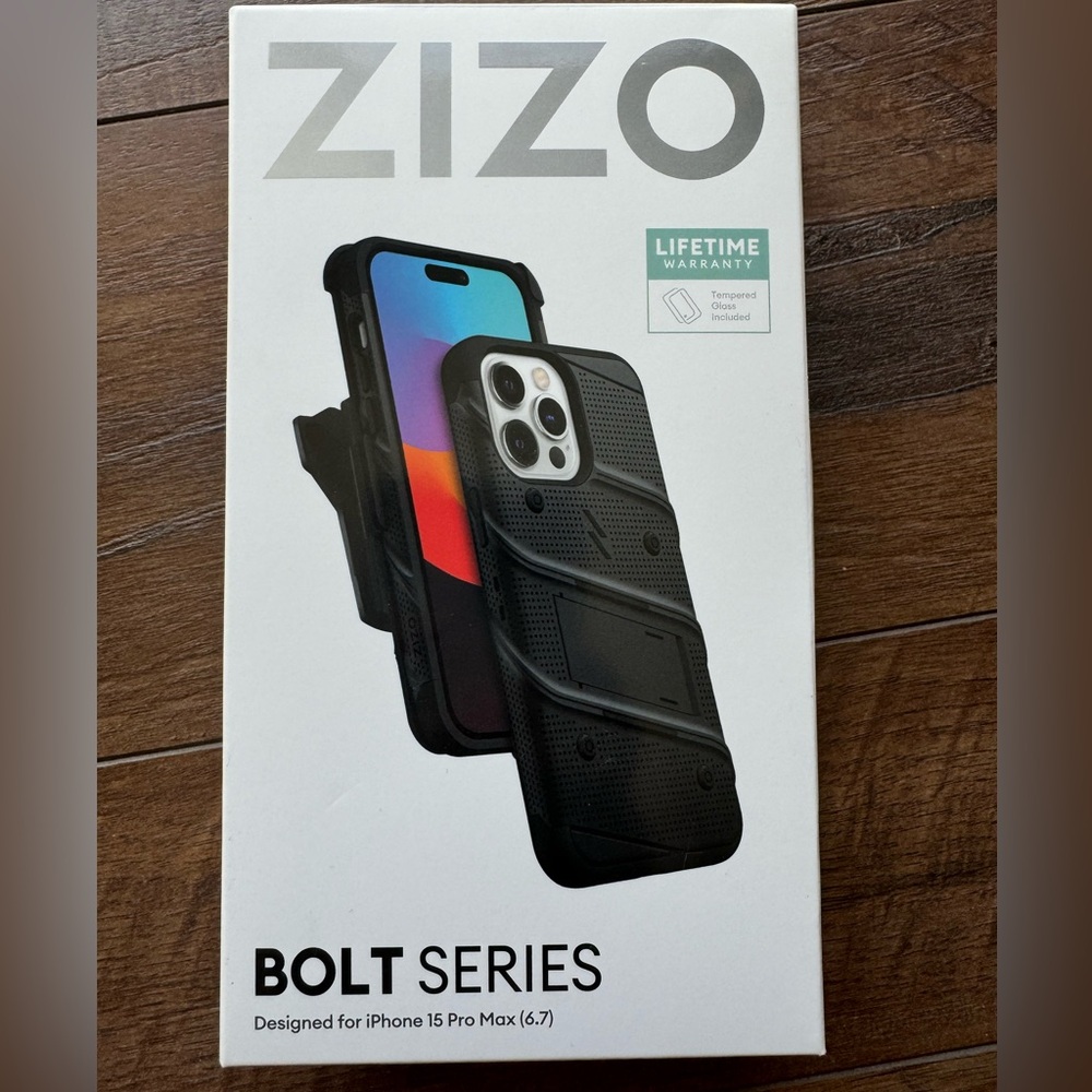 Zizo Bolt Series iPhone 15 pro max case